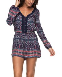 Roxy Jumpsuits Feed The Rhythm - Blauw