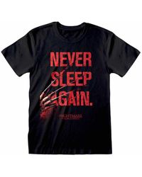 A Nightmare On Elm Street - T-shirt Never Sleep Again - Lyst