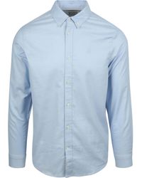 Scotch & Soda - Overhemd Lange Mouw Core Oxford Overhemd Lichtblauw - Lyst