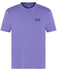 EA7 - T-Shirt Core Identity Regular - Lyst