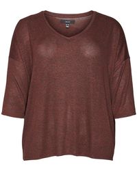 Vero Moda - Pull Brianna 3/4 - Lyst