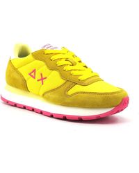 Sun 68 - Chaussures Ally Solid Sneaker Donna Giallo Z34201 - Lyst