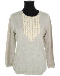 Bellerose - Blouses Top en coton gris - Lyst