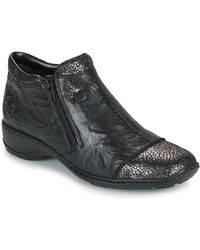 Rieker - Stiefeletten 58388-01 - Lyst