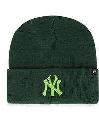 '47 - Bonnet 47 BEANIE MLB NEW YORK YANKEES HAYMAKER DARK GREEN - Lyst