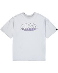 Alpha Industries - T-shirt Studio Edition Vibe T Wmn - pastel grey - Lyst