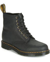 Dr. Martens Stivaletti Di Pelle Berman Black Wyoming | Stivali Donna/Uomo ·  Darteda
