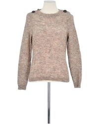 Soeur - Pull Pull en laine beige - Lyst