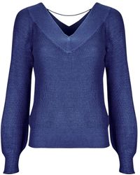 Vero Moda - Pull VMNEWLEXSUN LS DOUBLE V-NCK - Lyst