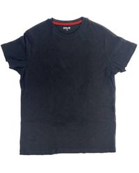 Schott Nyc - T-shirt - T-shirt manches courtes - noir - Lyst