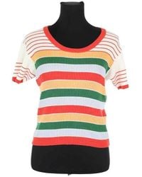Mother - T-Shirt Top En Coton - Lyst