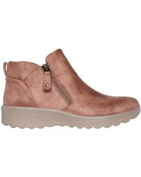 Skechers - Bottines BOTÍN LOVELY VIBE - FALL IN BLOOM 158952 TAUPE - Lyst