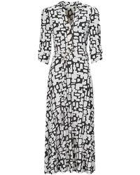 Morgan - Lange Jurk Rlilo - Lyst