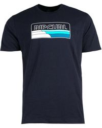 Rip Curl - Polo _M_LINEUP STRIPE TEE - Lyst