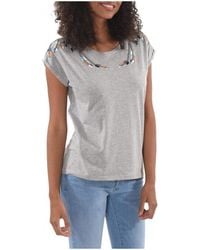 Kaporal - Polo T-Shirt Volis Gris clair - Lyst