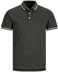 Jack & Jones - Polo 12143859 PAULOS POLO SS-FOREST NIGHT - Lyst