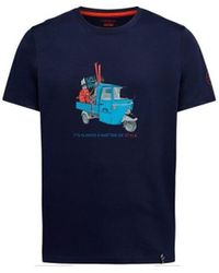 La Sportiva - T-shirt T-shirt Ape Deep Sea - Lyst