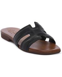NUOVA CUOIERIA - Sandales plates NERO - Lyst