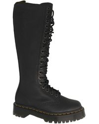 Dr. Martens-Kniehoge laarzen voor dames | Online sale met kortingen tot 50%  | Lyst NL