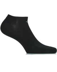 Dames Kleding voor voor Beenmode voor Sokken Emporio Armani Sokken Cc114-pack De 2 in het Zwart 