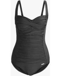 Lascana - Maillots de bain Maillot de bain amincissant 1 pièce TK-5 noir bonnets B à E - Lyst