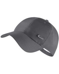 Nike Metal Swoosh Cap in White for Men - Save 73% - Lyst