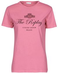 Replay - T-shirt - Lyst