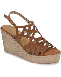 Marco Tozzi Sandalen met sleehak voor dames - Tot 42% korting op Lyst.com.nl