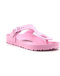 Birkenstock - Chaussures Gizeh Eva Ciabatta Donna Fondant Pink 1027352 - Lyst