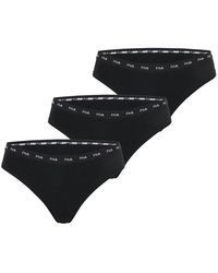 Fila - Strings Lot De 3 Strings Femme Uni - Lyst