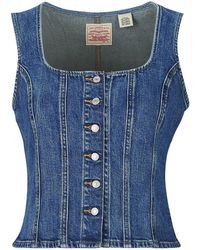 Levi's - Blouse Sculpted Top - Lyst