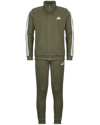 adidas - Trainingspak Sportswear Basic 3-Stripes Tricot Track Suit - Lyst