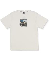 Volcom - T-shirt Camiseta de manga corta Machines - Off Whit - Lyst