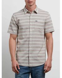 Volcom - Chemise Mens Sable SS Shirt CLY - Lyst