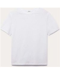 Promod - Blouses T-shirt uni éco-conçu - Lyst
