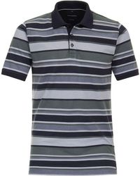 CASA MODA - T-Shirt Polo Rayé Vert - Lyst