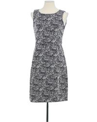 Tara Jarmon - Robe courte Robe en coton marine - Lyst