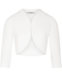 Morgan - Veste Veleo ecru gilet - Lyst