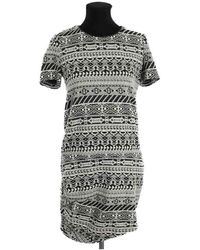 Ba&sh - Robe courte Robe en coton noire - Lyst