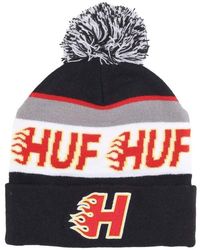 Huf - Bonnet Enforcer Pom Beanie - Lyst