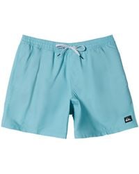 Quiksilver - Maillots de bain Everyday Solid Volley 15"" - Lyst