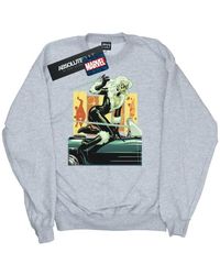 Marvel - Sweat-shirt Black Cat Car - Lyst