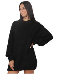 La Modeuse - Pull Robes pour - Noir - Lyst