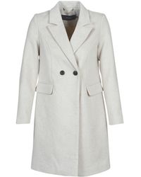 Vero Moda Mantel Vmnoramille - Wit