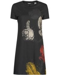 Desigual - Abito Corto Vest_My Mickey - Lyst