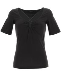 Salsa Jeans - T-shirt Front strap detail body - Lyst