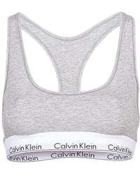 Calvin Klein - Brassiere Modern Cotton Unlined Bralette - Lyst