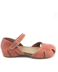 Interbios - Sandales plates SANDALE 4449 CUIR TEJA - Lyst