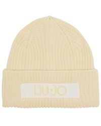 Liu Jo - Bonnet BEANIE LOGO - Lyst