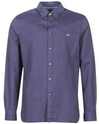 chemises lacoste homme